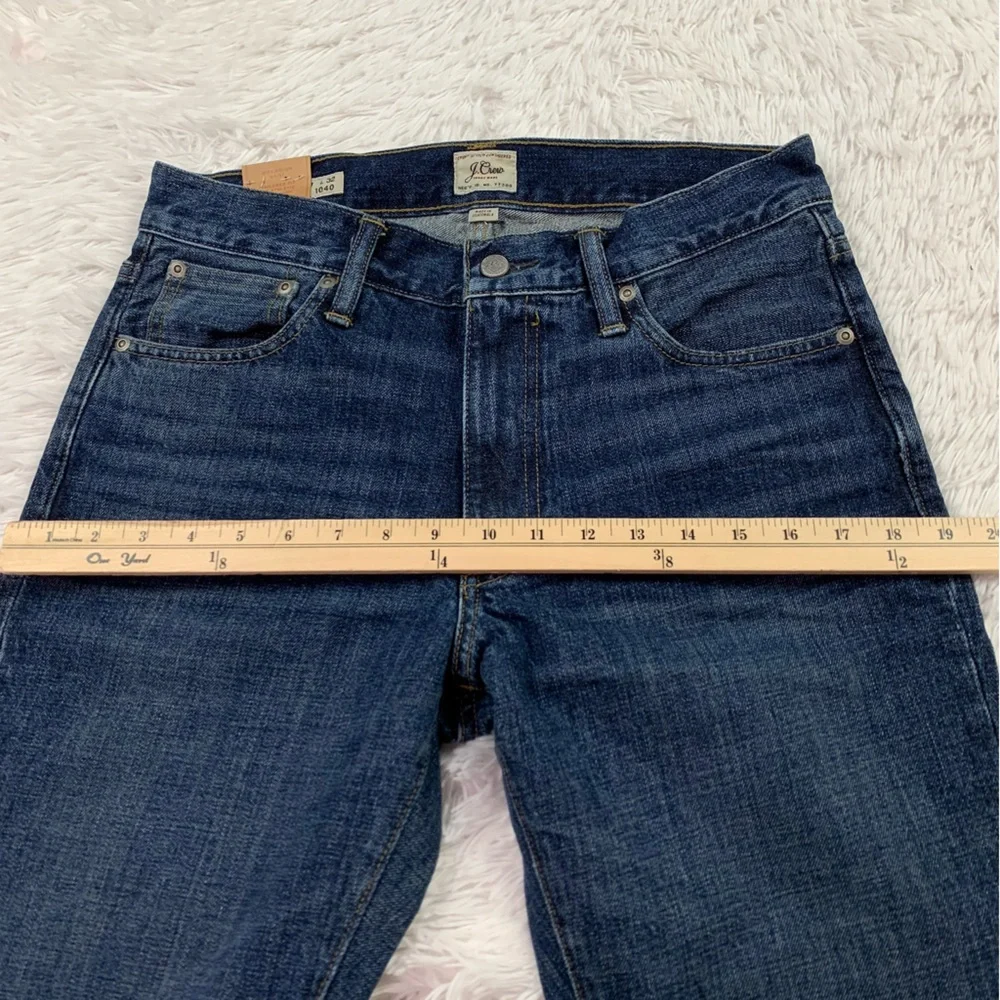 J Crew 1040 Athletic Tapered-fit jean in‎ one-year wash size 29x32